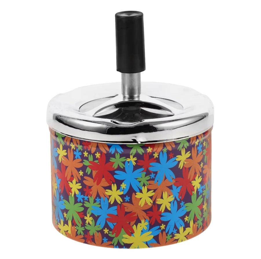 Cendrier Poussoir Inox