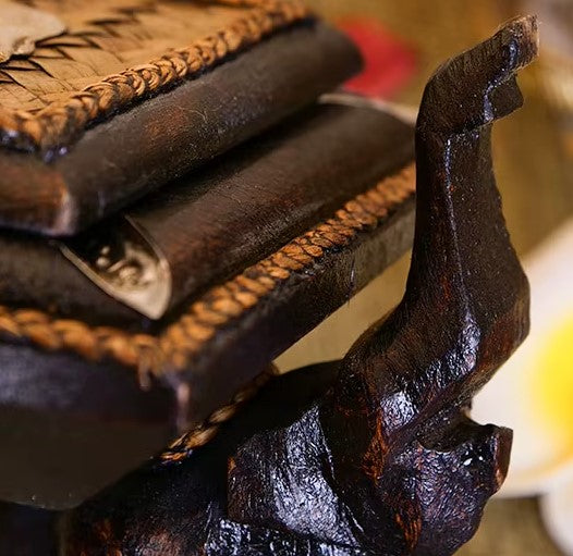 Cendrier Africain en Bois