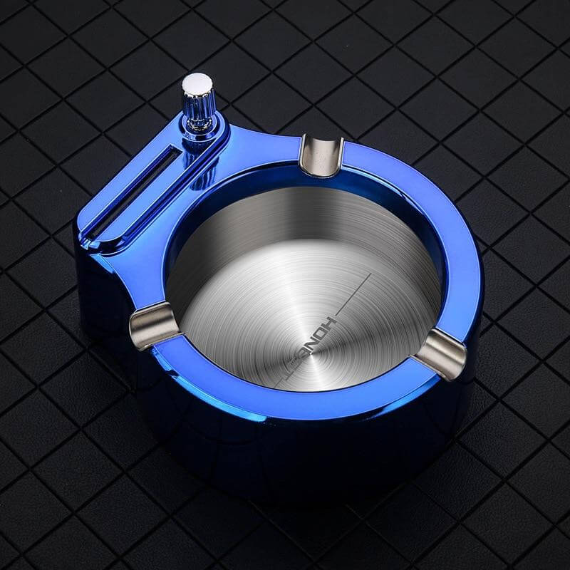 Cendrier Inox Durable Rétro Briquet Illimité |