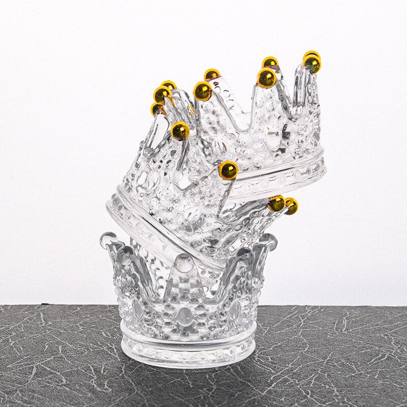 Cendrier de Table en Verre