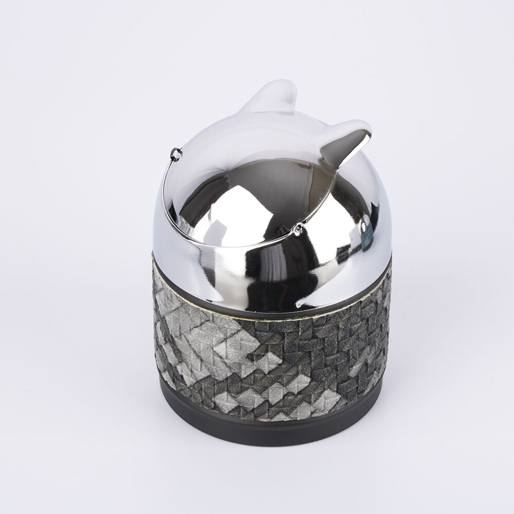 cendrier foyer fermé clair