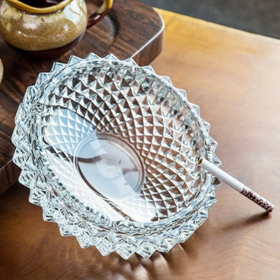 Cendrier en Verre Vintage