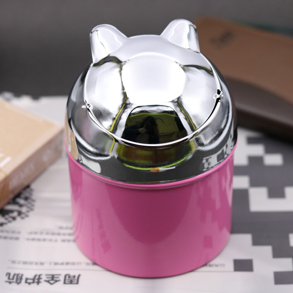 cendrier foyer fermé rose