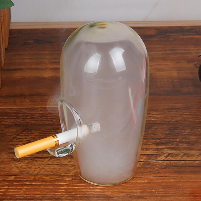 Cendrier En Verre Art Deco