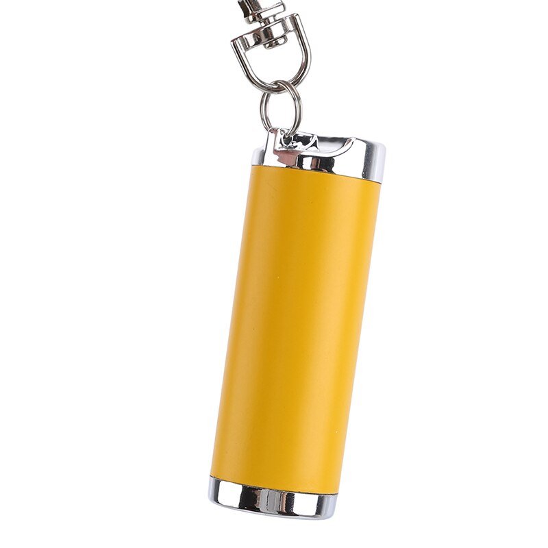 cendrier de poche anti odeur jaune