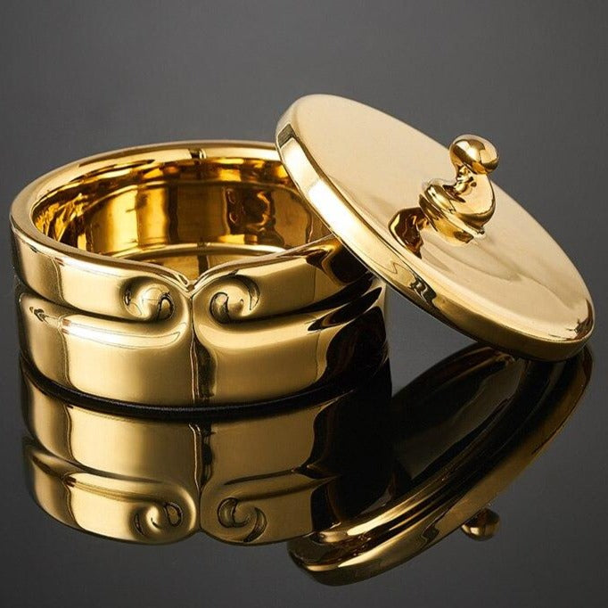 Cendrier Fermé Métal | Cendrier-france