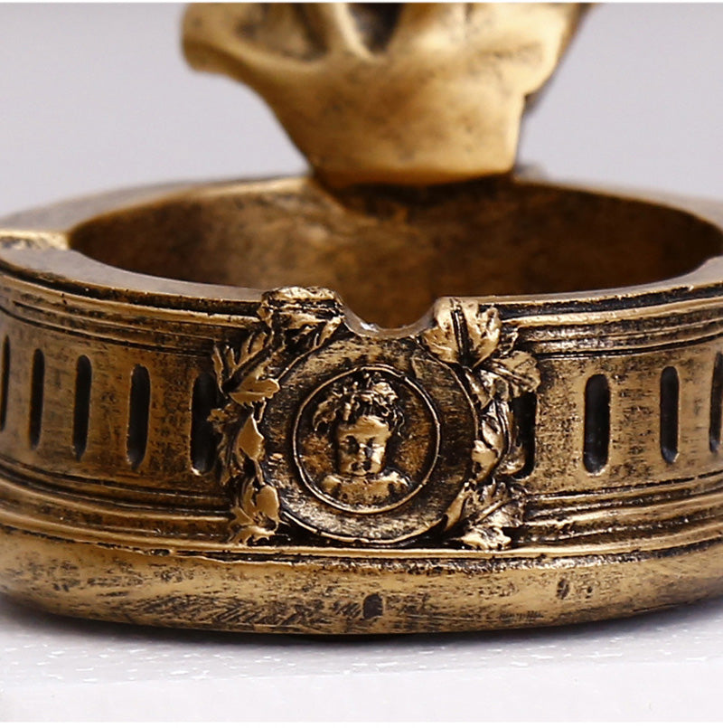 Cendrier Femme Bronze