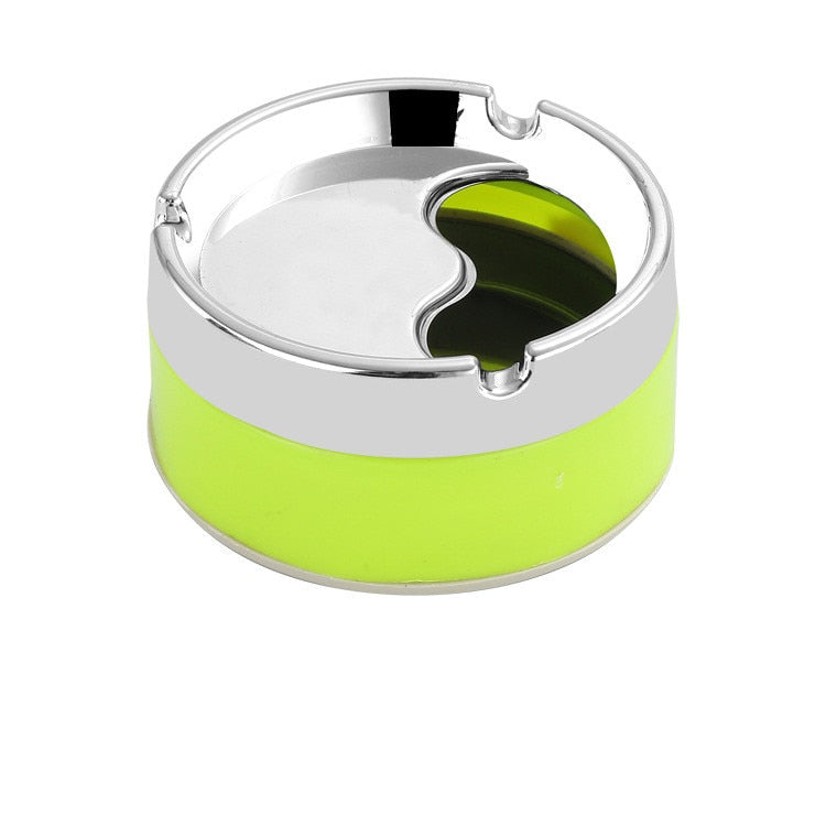 cendrier de couleur jaune