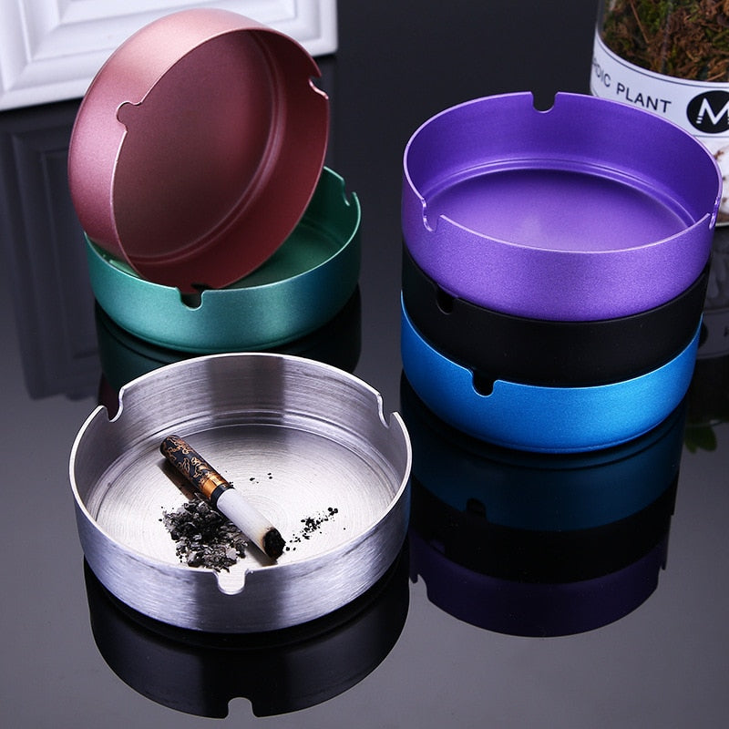 cendrier inox empilable