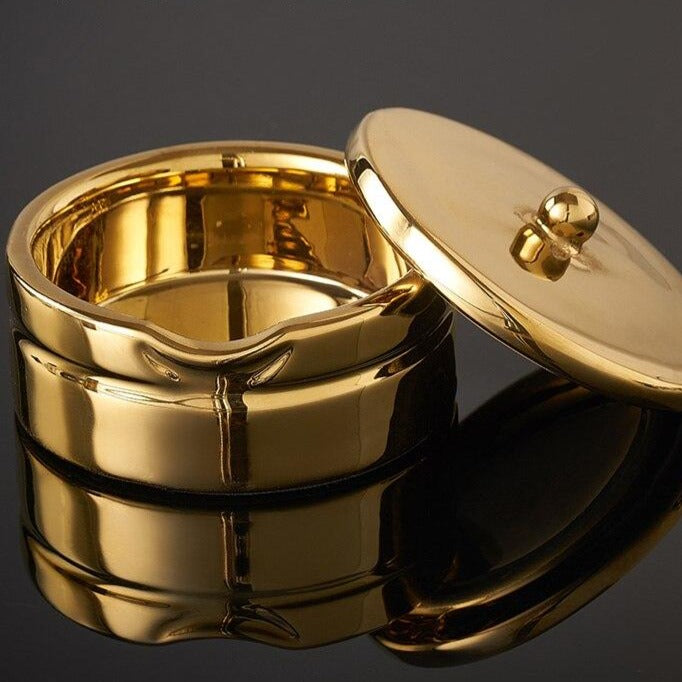 Cendrier Fermé Métal | Cendrier-france