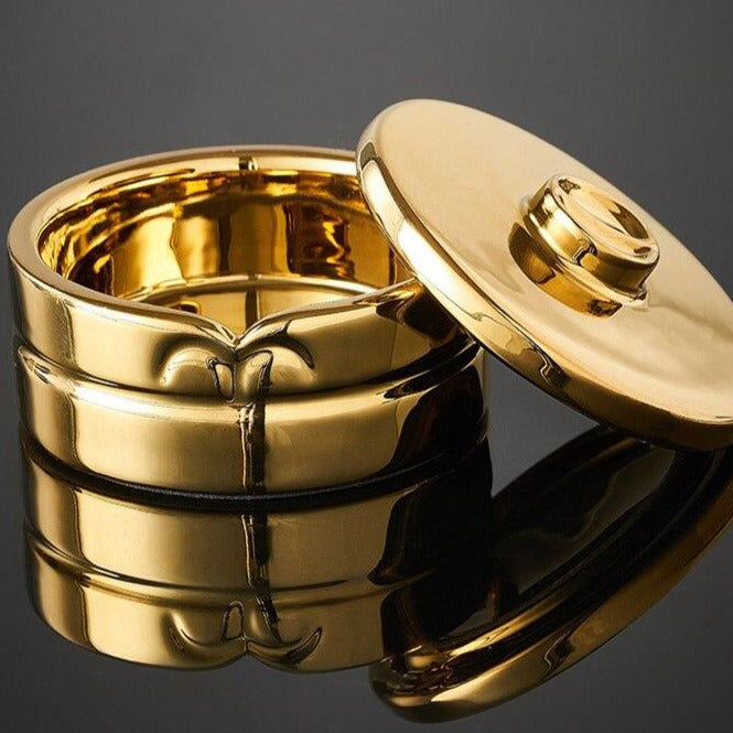 Cendrier Fermé Métal | Cendrier-france