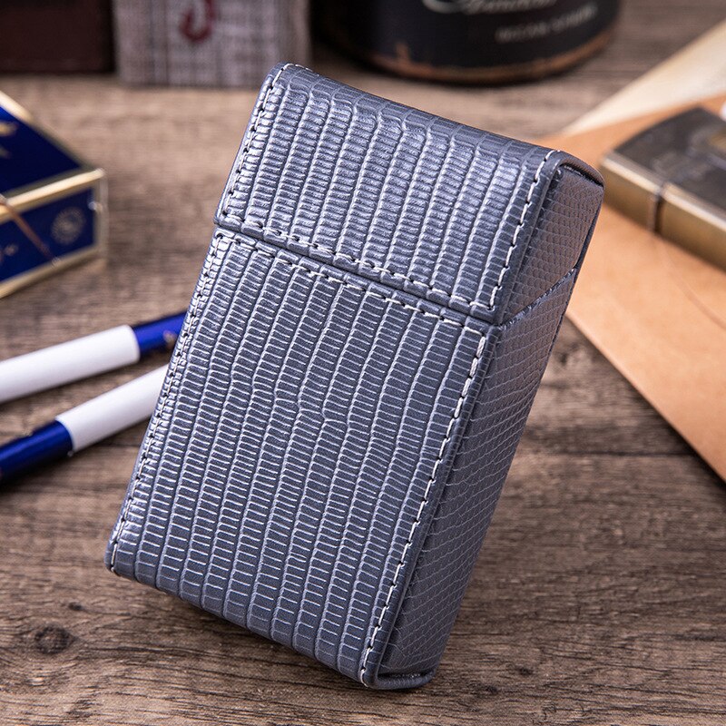 Etui à cigarette en cuir PU élégant