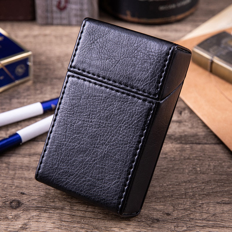 Etui à cigarette en cuir PU élégant