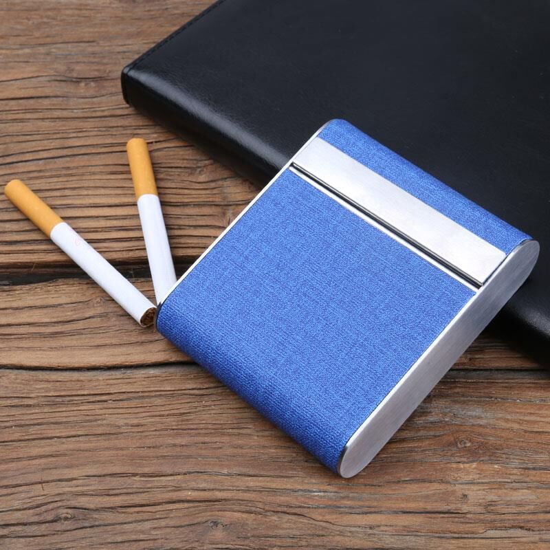 Etui à cigarette en cuir