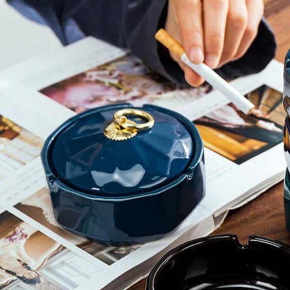 Cendrier Fermé Vintage | Cendrier-france