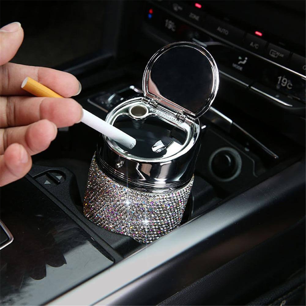 Cendrier Voiture en Strass | Cendrier-france