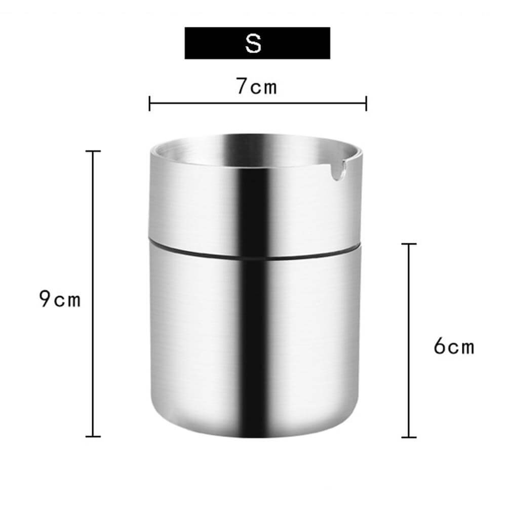 Cendrier Voiture Inox | Cendrier-france