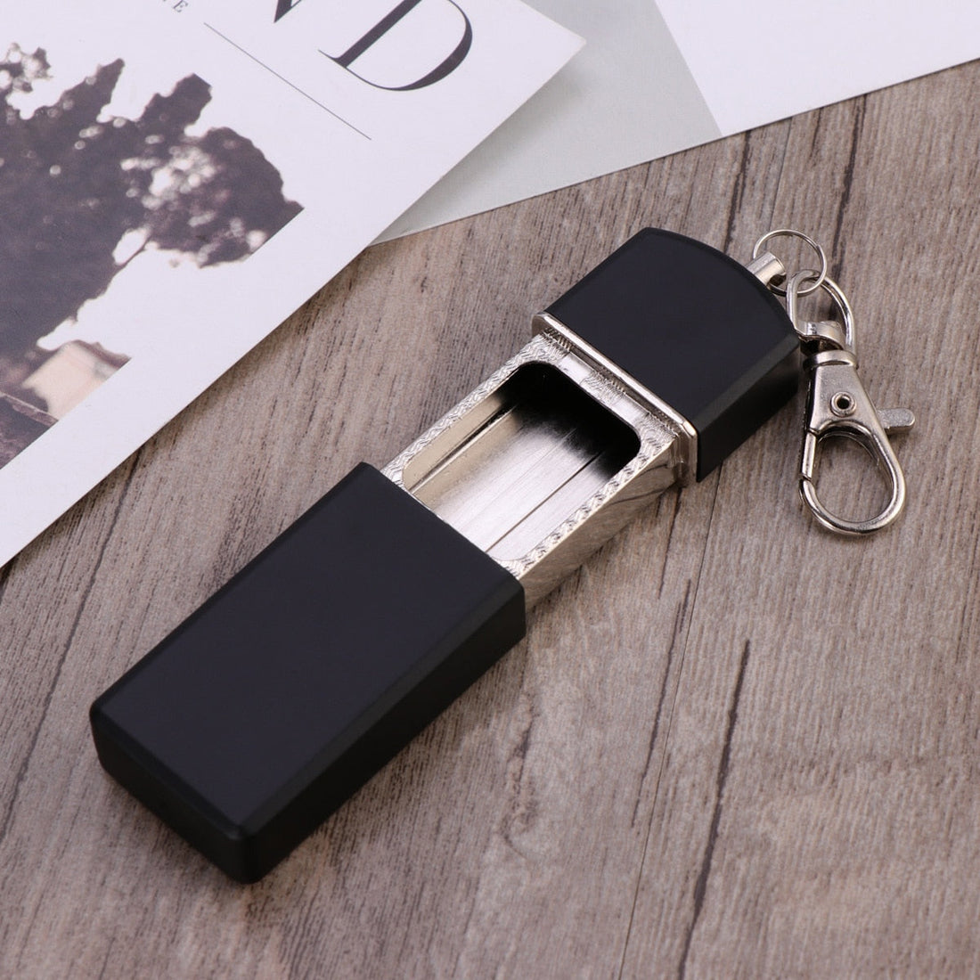 Cendrier portable compact pour la randonnée