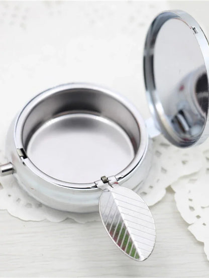 Boîtier Cendrier Émaillé Miroir