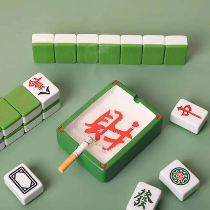 Cendrier Tuile Mahjong