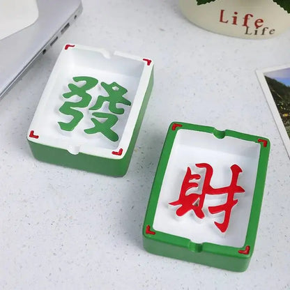 Cendrier Tuile Mahjong