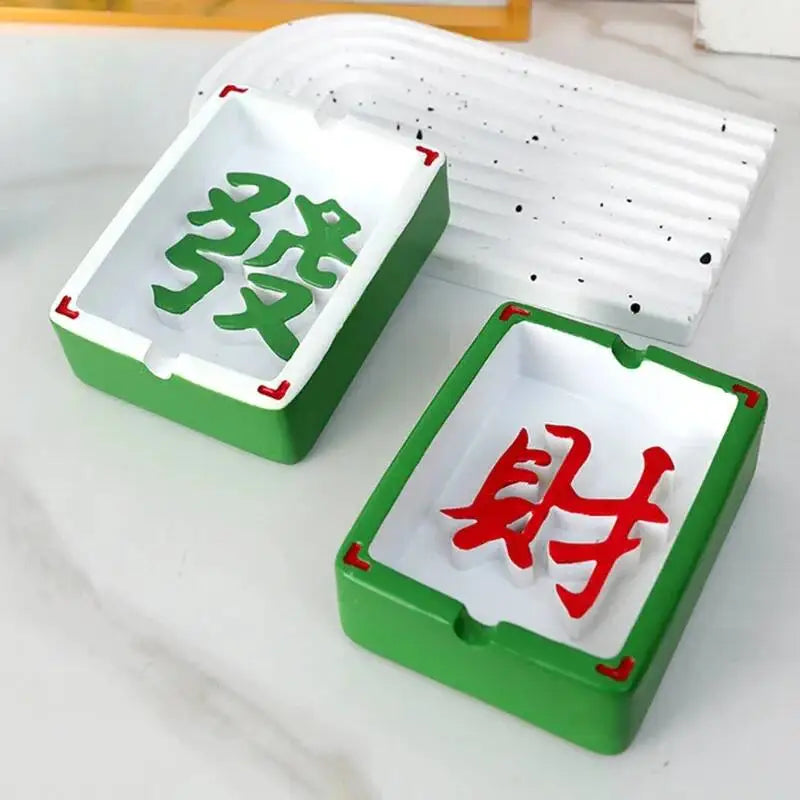 Cendrier Tuile Mahjong