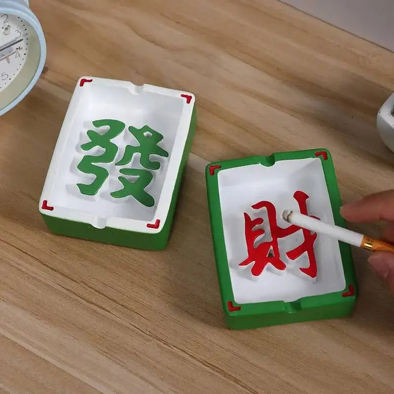 Cendrier Tuile Mahjong