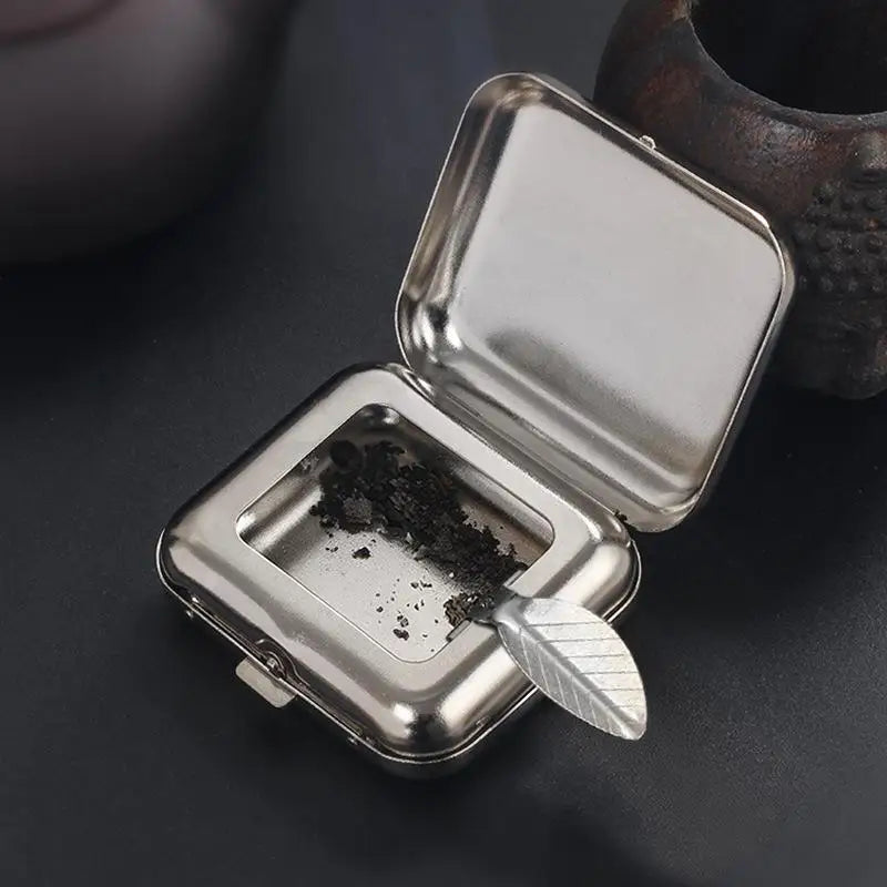 Mini Cendrier de Poche Cercueil — Carré