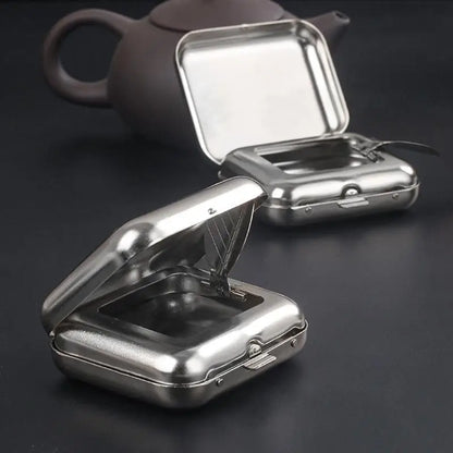 Mini Cendrier de Poche Cercueil