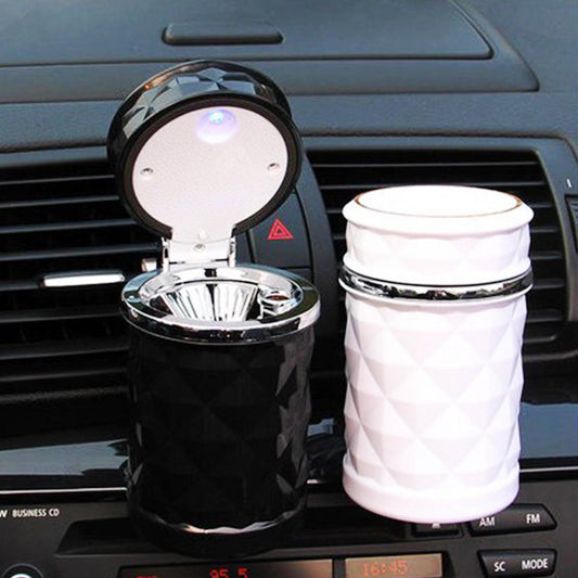 Kytpyi Cendrier de voiture portable, mini cendrier de voiture ignifuge  imperméable détachable et facile à nettoyer avec couvercle bleu Cendrier de  cigarette légère - Noir : : Auto et Moto
