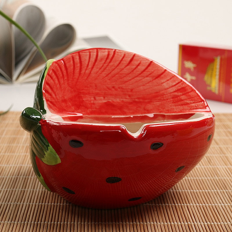 cendrier fruit fraise